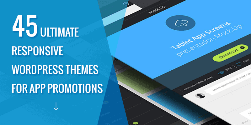 45 Ultimate Responsive WordPress Themes For App Promotions