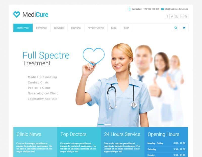 MediCure-Health-&-Medical-WordPress-Theme