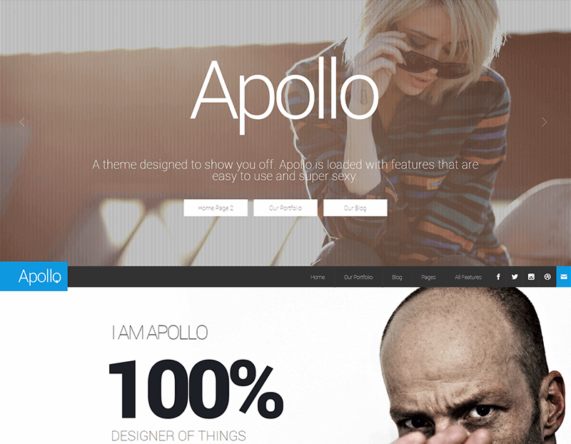 Apollo WordPress Theme