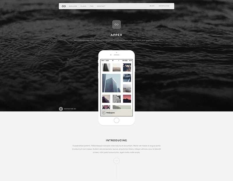 Apper WordPress Theme