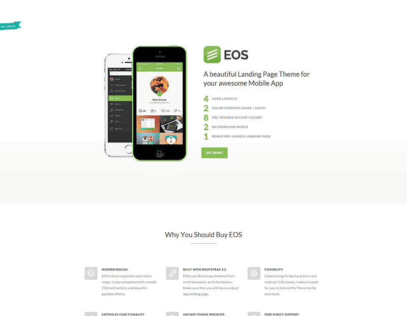 EOS WordPress Theme