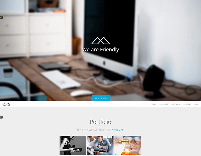 Half Creative WordPress Theme