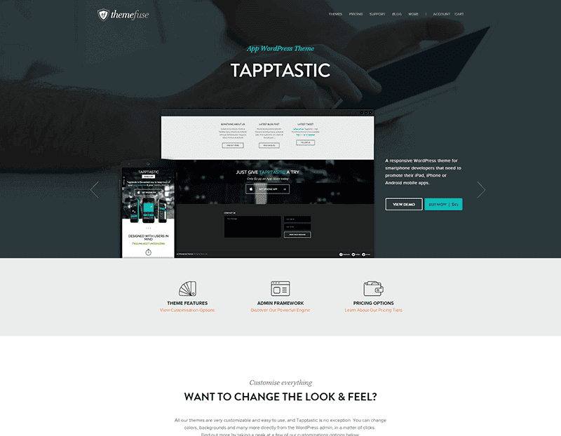 Tapptastic WordPress Theme