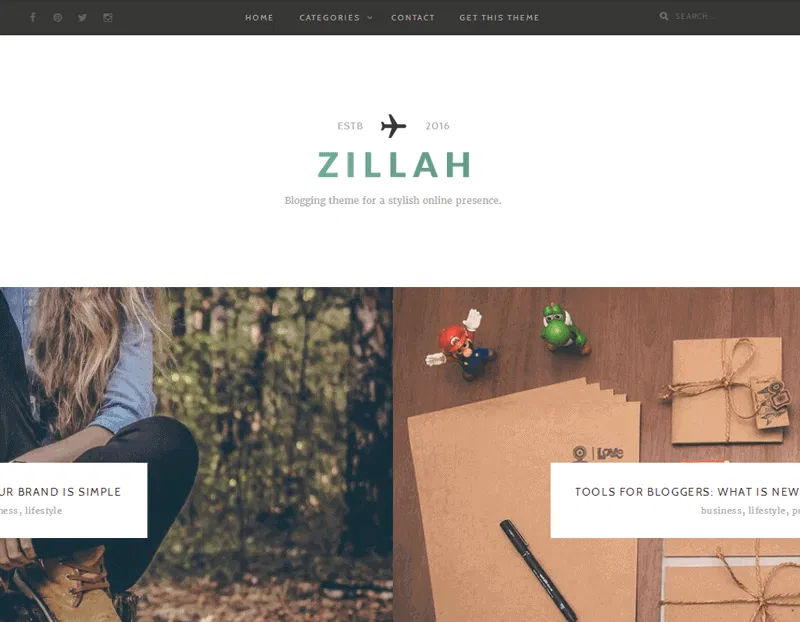 Zillah-Theme