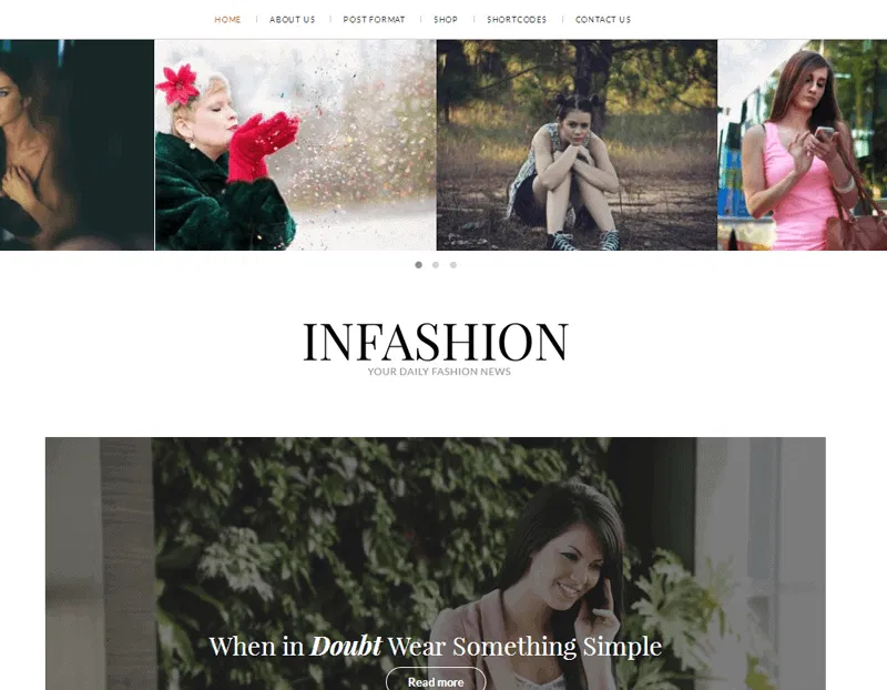 inFashion-Theme