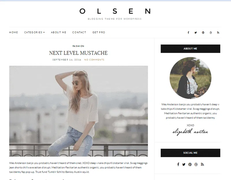 Olsen-Theme