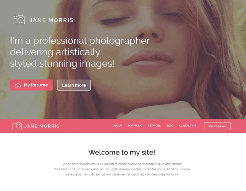 Photographer-Portfolio-Theme